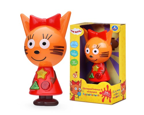 Сказочник "Три Кота. Карамелька" (25 песен и сказок) в коробке