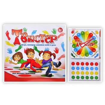 Игра "Твистер" тип 2, в пакете
