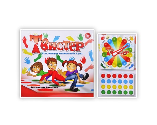 Игра "Твистер" тип 2, в пакете