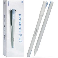 Ручка гелевая Pentonic Frost 0,6 мм черный кругл. корп.