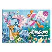 Альбом для рисования 12л. "Дивный сад" А4 120 г/м&sup2;.