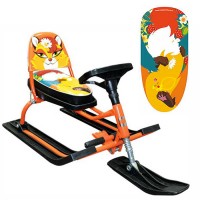 Игрушка спортивная транспортная из металла &laquo;SNOWKAT&raquo; 116 "Comfort Animals" со складной спинкой (Лиса)