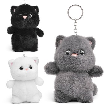Мягкая игрушка-брелок "Кот Мурзик" 16см