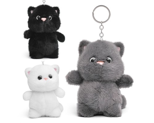 Мягкая игрушка-брелок "Кот Мурзик" 16см