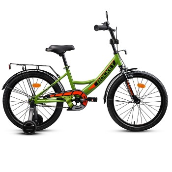 Велосипед 20" Rocket Sly, цвет зеленый