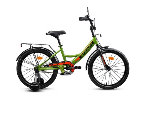 Велосипед 20" Rocket Sly, цвет зеленый