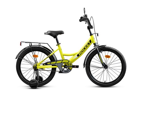 Велосипед 20" Rocket Sly, цвет лимонный