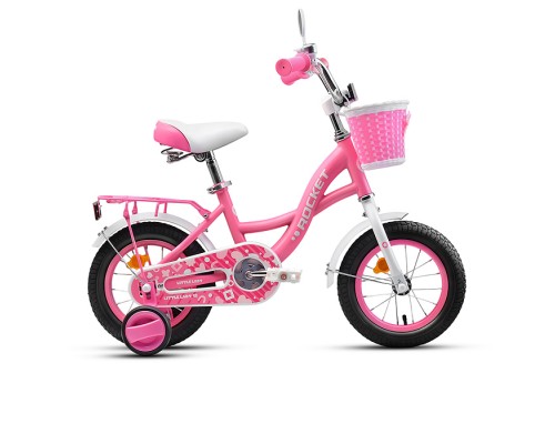 Велосипед 12" Rocket Little Lady, цвет розовый