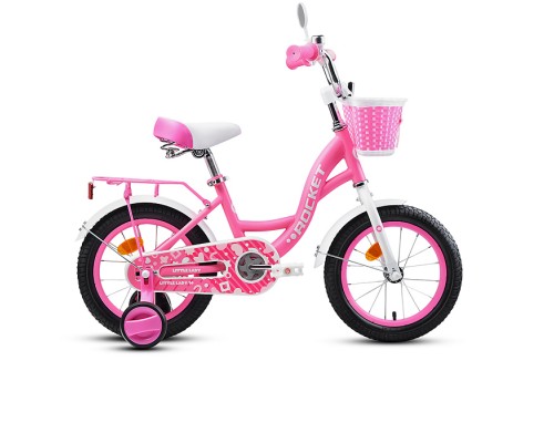 Велосипед 14" Rocket Little Lady, цвет розовый