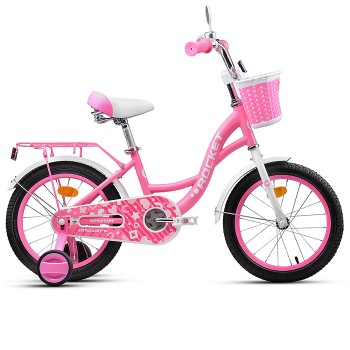Велосипед 16" Rocket Little Lady, цвет розовый