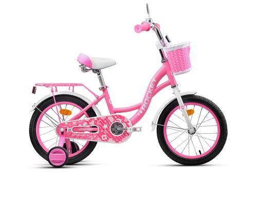 Велосипед 16" Rocket Little Lady, цвет розовый