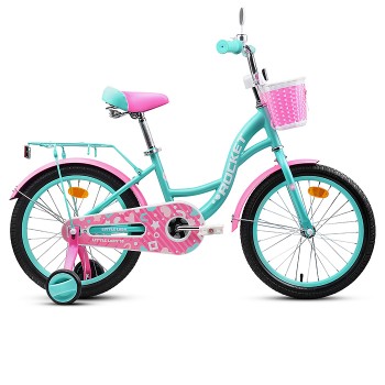 Велосипед 18" Rocket Little Lady, цвет бирюзовый