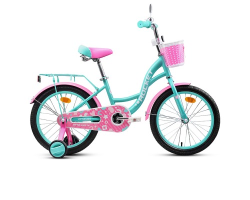 Велосипед 18" Rocket Little Lady, цвет бирюзовый