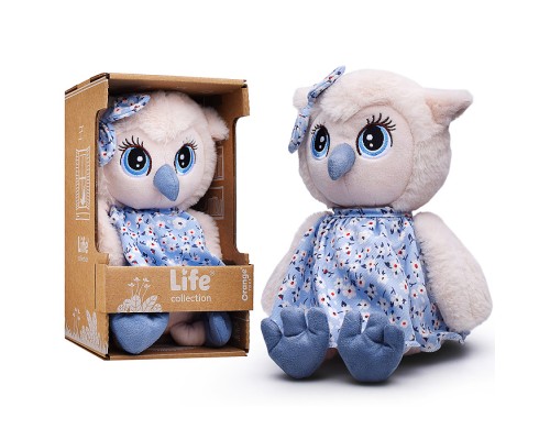 Сова Life Лиза в голубом платье 20