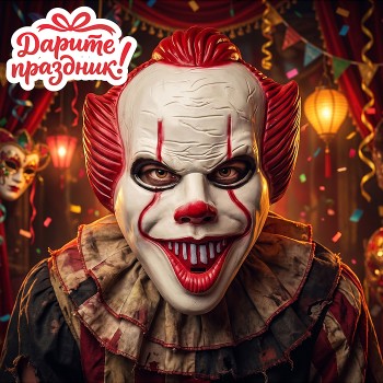 Карнавальная маска "Герой фильма ужасов"