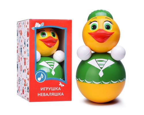 Неваляшка Утенок-морячок в худ. упаковке
