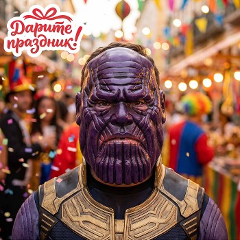 Карнавальная маска "Суперзлодей"