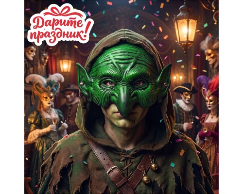 Карнавальная маска "Гоблин"