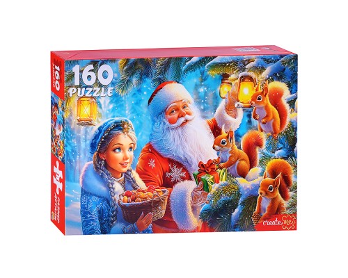 Пазлы 160 "Новогодние чудеса"