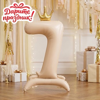 Интерьерное украшение Фигура-шар "Цифра 7"