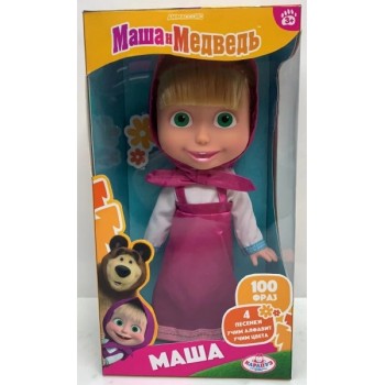 Кукла Маша и Медведь 25см, озвуч,
