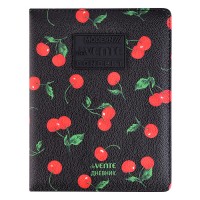Дневник 1-11кл. "Very Cherry" искуственная кожа 48 листов, белая бумага 80 г/м&sup2;