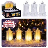 Новогоднее украшение "Фонарик" 4*7,5 см.