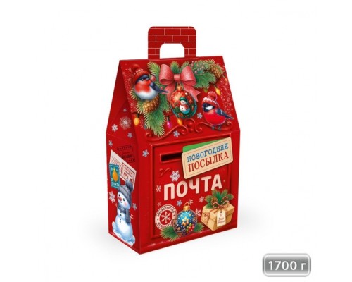 Коробка "Новогодняя посылка", 1700 г