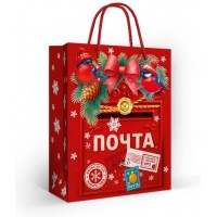Пакет подарочный "Новогодняя почта"