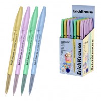 Ручка шариковая Slender&reg; Stick Milky 0.7, Super Glide Technology, цвет чернил синий (в коробке по 50 шт.)