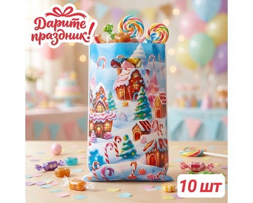 Пакет "Карамель" 17*25см (10 шт)