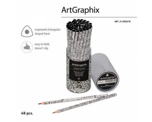 Карандаш чернографитный "ArtGraphix. Машина времени" НВ (пластиковый корпус)
