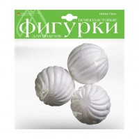 Пенопластовые фигурки "Шар фигурный" 80мм, 3шт.