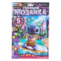 Гелевая мозаика 17x23 см "Синий монстрик"