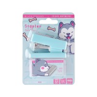 Степлер канцелярский со скобами 24/6-26/6 "Kawaii" 400 скоб