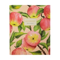 Тетрадь 80л. "Флора. Райские яблоки" на кольцах со сменным блоком