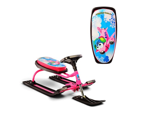 Игрушка Снегокат детский 120 "Sky" разборный классический (Pink)