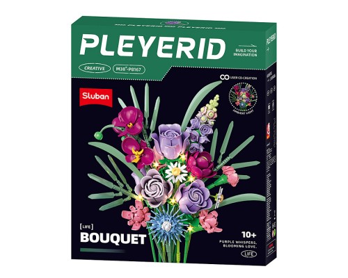 Конструктор "Букет цветов" (780 дет.) в коробке