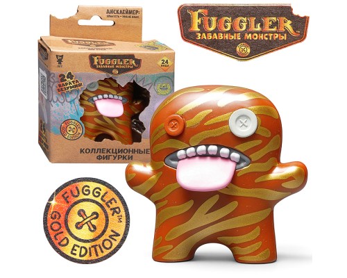 Коллекционная фигурка Розовый Крикун, 1 шт. в коробке с окном, Fuggler Gold Edition