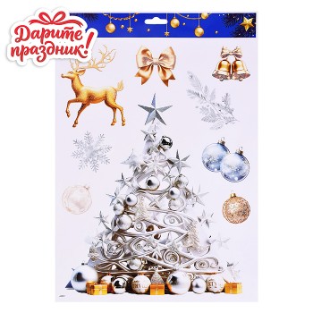Наклейки для декора "Время чудес" 41*29см