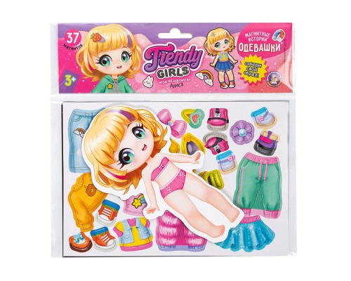 Игра магнитная "Одевашки. Алиса"