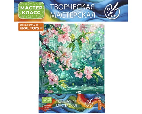 Мозаика алмазная "Яблоневый цвет" 30*40 см.