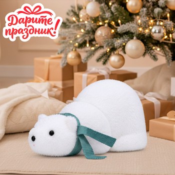 Новогоднее украшение "Медведь" 16*27*15 см.