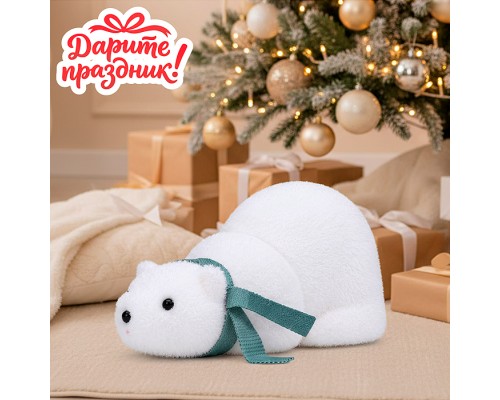 Новогоднее украшение "Медведь" 16*27*15 см.