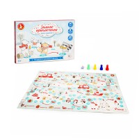 Игра-ходилка настольная "Зимние приключения"