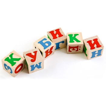 Кубики "Алфавит" русский (12)