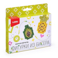 Фигурка из бисера "Ананас, авокадо"