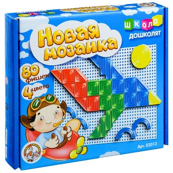 Мозаика 80 фишек 4 цвета