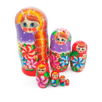 Матрешка 7 в 1 (расписная)