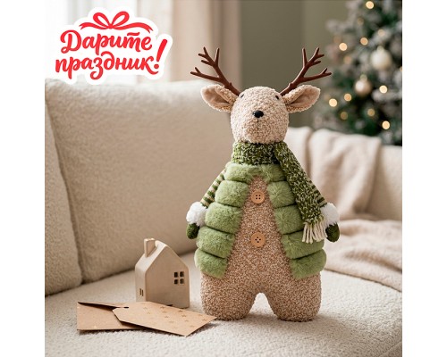 Новогоднее украшение Олень "Хюгге"